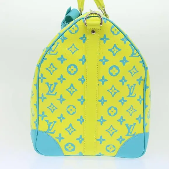 LOUIS VUITTON Monogram Neon Color Keepall Bandouliere 50 Bag M21869